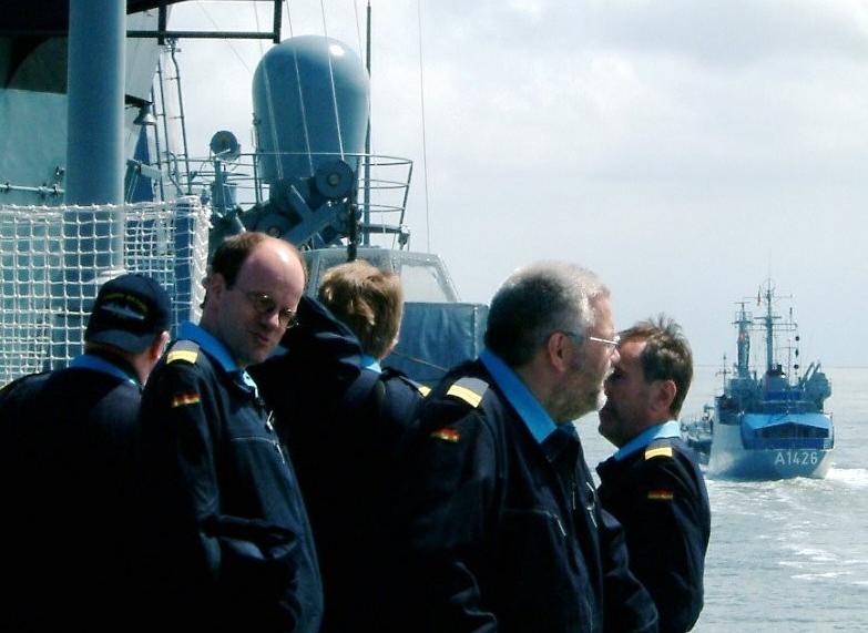Volker Schimpff - Vigilia pretium libertatis - Wachsamkeit ist der Preis der Freiheit: Bei einer Wehr�bung der Deutschen Marine